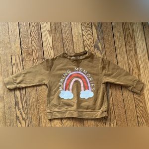 The Ever Co Rainbow Sweatshirt - Size 2-3T